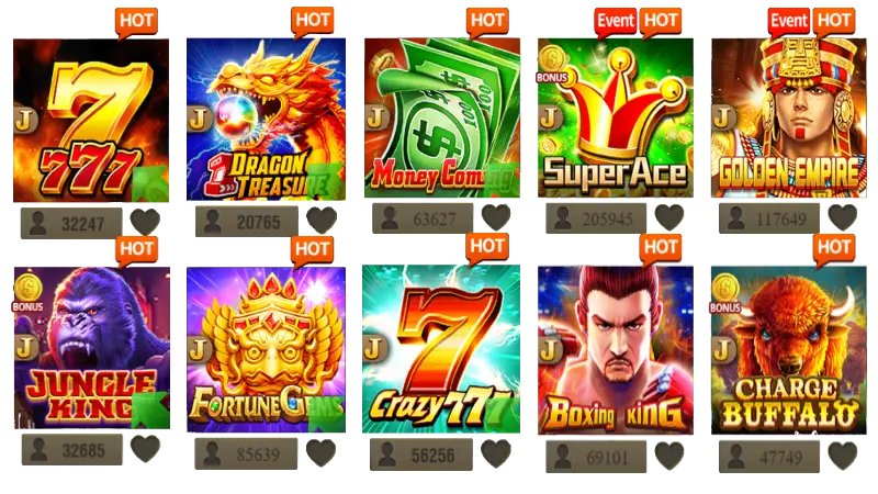 Những Trò Chơi Slot Hàng Đầu Từ Nhà Cung Cấp JILI Gaming